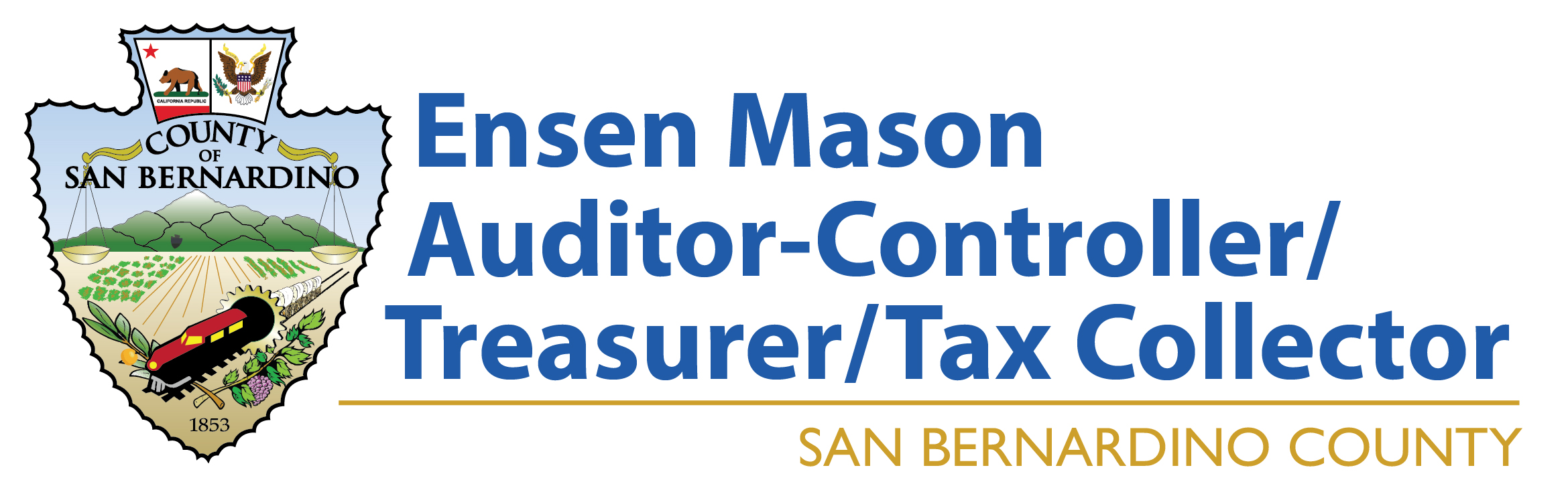 Ensen Mason Tax Collector Logo